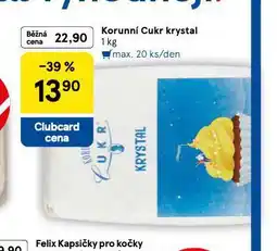 Tesco Korunní cukr krystal nabídka