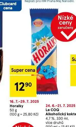 Tesco Horalky nabídka
