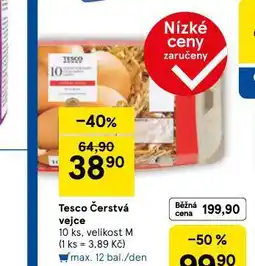 Tesco Čerstvá vejce m nabídka
