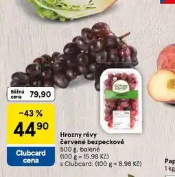 Tesco Hrozny révy vinné bezpeckové nabídka