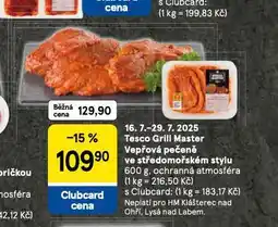 Tesco Vepřová pečeně ve středomořském stylu nabídka