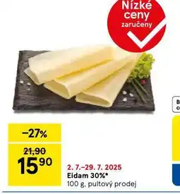 Tesco Eidam 30% nabídka