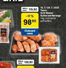 Tesco Kuřecí set marengo nabídka
