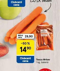 Tesco Mrkev nabídka