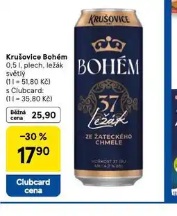 Tesco Krušovice bohém nabídka