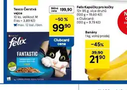 Tesco Felix kapsičky pro kočky nabídka