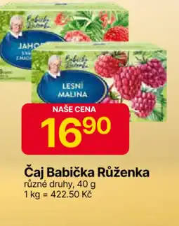Hruška Čaj Babička Růženka nabídka
