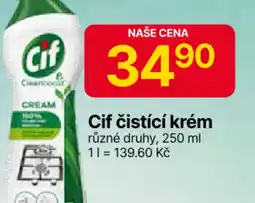 Hruška Cif čistící krém nabídka