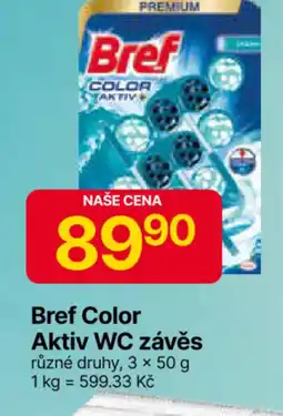 Hruška Bref Color Aktiv WC závěs nabídka