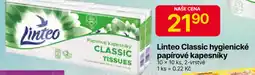 Hruška Linteo Classic hygienické papírové kapesníky nabídka