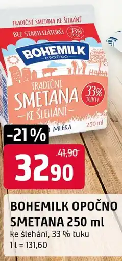 Trefa Bohemilk opočno smetana nabídka