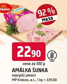 Trefa Amálka šunka nabídka