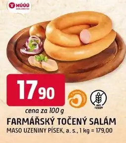 Trefa Farmářský točený salám nabídka