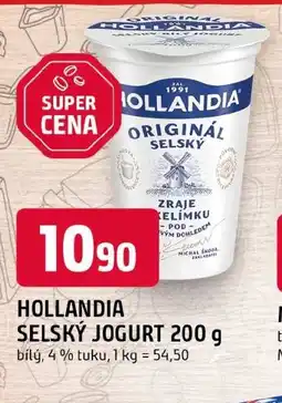 Trefa Hollandia selský jogurt nabídka