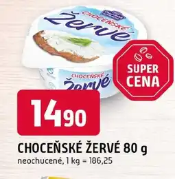 Trefa Choceňské žervé nabídka