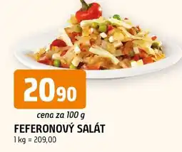 Trefa Feferonový salát nabídka