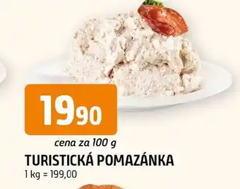 Trefa Turistická pomazánka nabídka