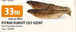 Trefa Pstruh duhový celý uzený nabídka