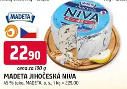 Trefa Madeta jihočeská niva nabídka