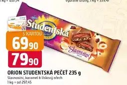 Trefa Orion studentská pečeť nabídka
