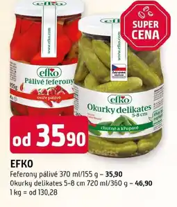 Trefa EFKO Feferony pálivé nabídka