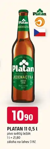 Trefa PLATAN 11 nabídka