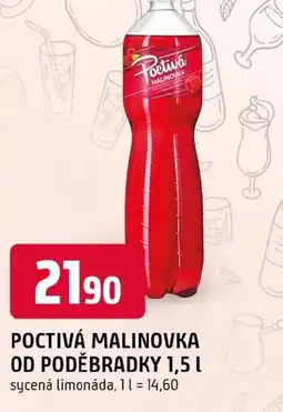 Trefa Poctivá malinovka od poděbradky nabídka