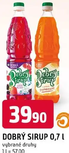 Trefa Dobrý sirup nabídka