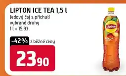 Trefa Lipton ice tea nabídka