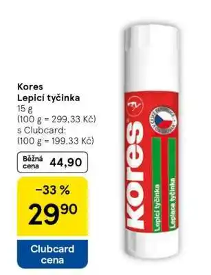 Tesco Kores Lepicí tyčinka nabídka