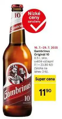 Tesco Gambrinus Originál 10 nabídka