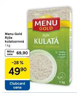 Tesco MENU GOLD Rýže kulatozrnná 1 kg nabídka