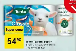 Tesco Tento toaletní papír nabídka
