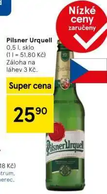 Tesco Pilsner Urquell nabídka