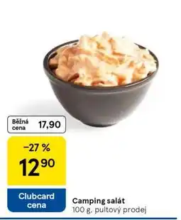 Tesco Camping salát nabídka
