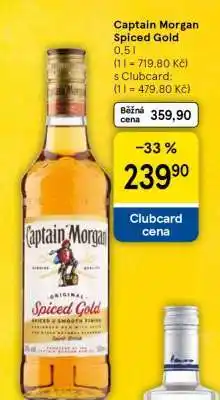 Tesco Captain Morgan Spiced Gold nabídka