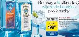 Tesco Bombay London Dry Gin nabídka