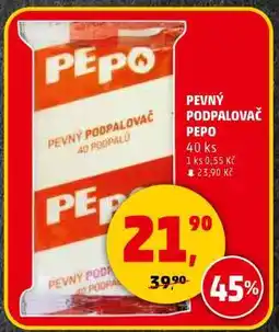 Penny Market PEVNÝ PODPALOVAČ PEPO nabídka