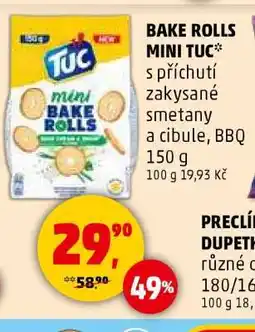 Penny Market BAKE ROLLS MINI TUC nabídka