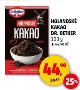 Penny Market HOLANDSKÉ KAKAO DR. OETKER nabídka
