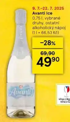 Tesco Avanti Ice nabídka