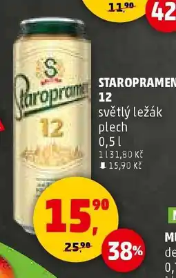 Penny Market Staropramen 12 nabídka