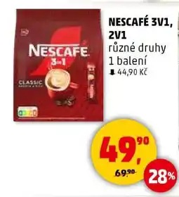 Penny Market Nescafé 3v1, 2v1 nabídka