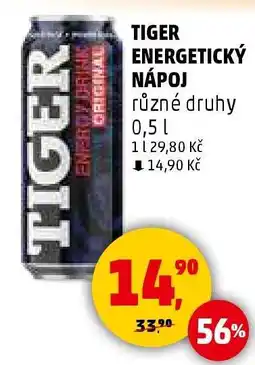 Penny Market TIGER Energetický nápoj nabídka