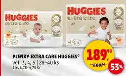 Penny Market PLENKY EXTRA CARE HUGGIES nabídka