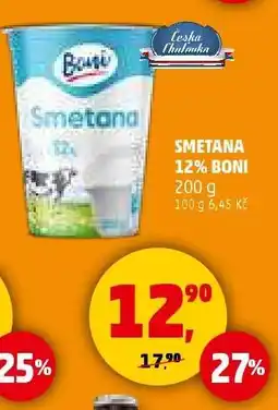 Penny Market SMETANA 12% BONI nabídka