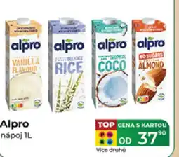 Tamda Foods Alpro nápoj nabídka