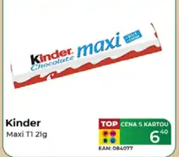 Tamda Foods Kinder Maxi T1 nabídka