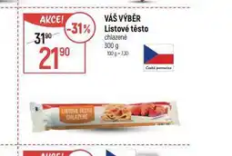 Globus Listové těsto nabídka