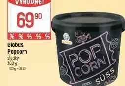 Globus Popcorn sladký nabídka